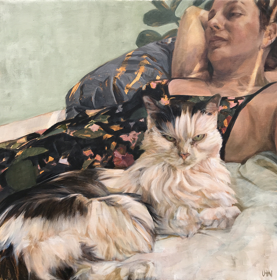 Love Cats - Painting by UTN, 