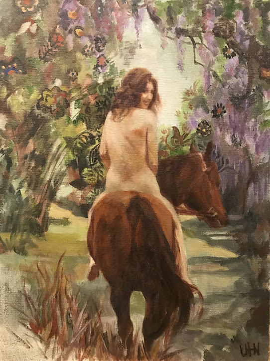 Summer Wine - Painting by UTN, 