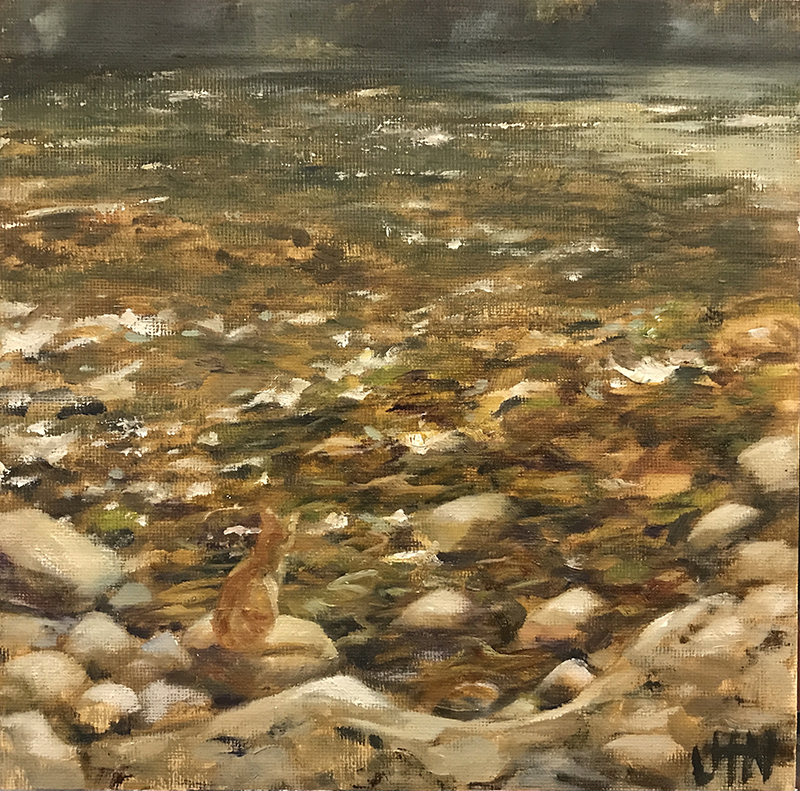 An Afternoon at Row River - Painting by UTN, 