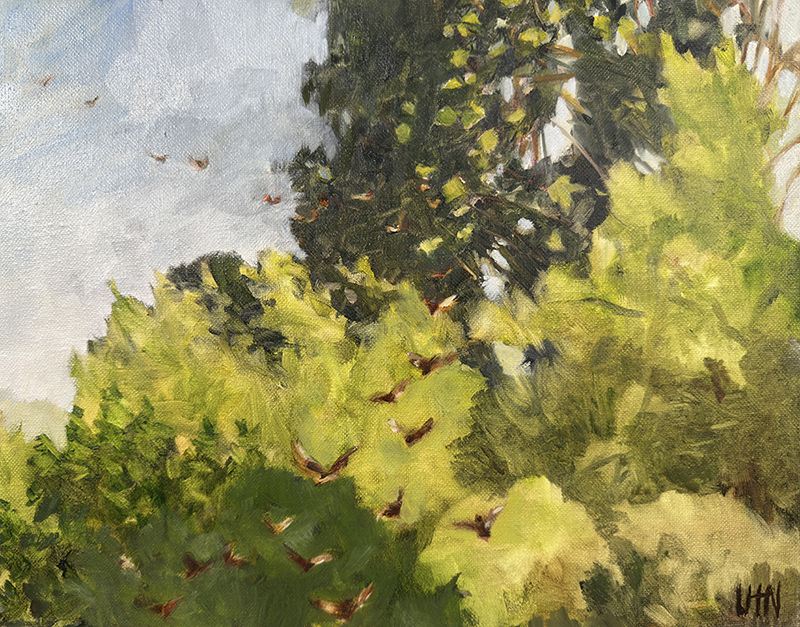 Birds of a Feather - Painting by UTN, 