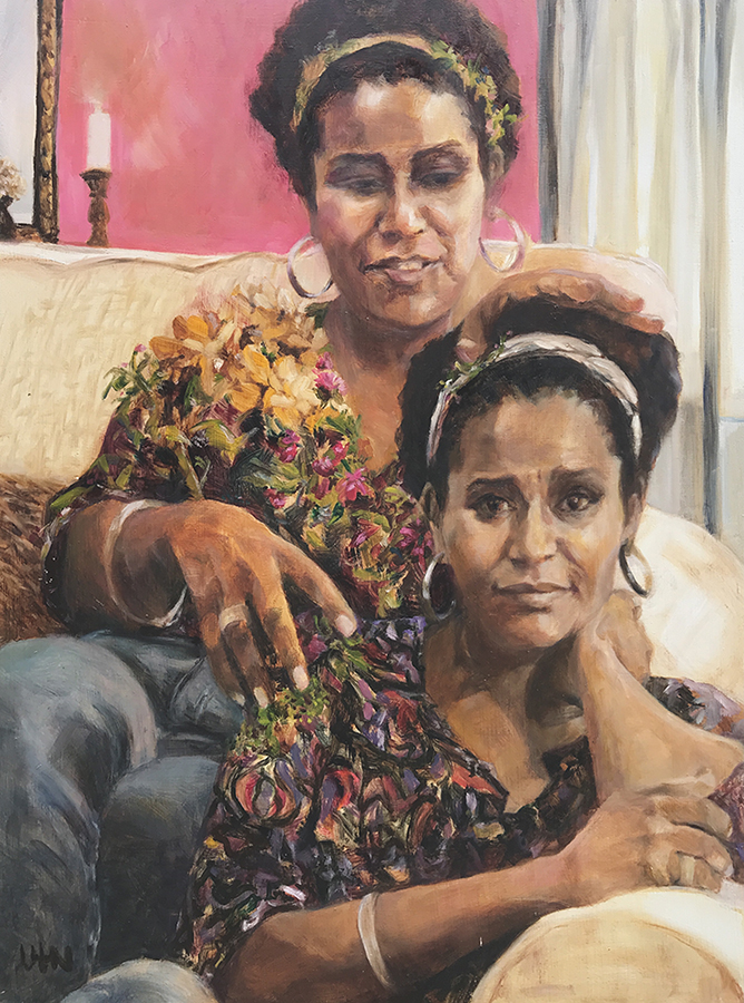 Anna - Painting by UTN, 