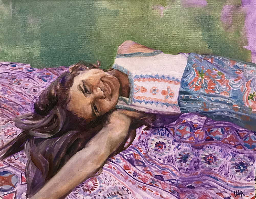 Luna - Painting by UTN